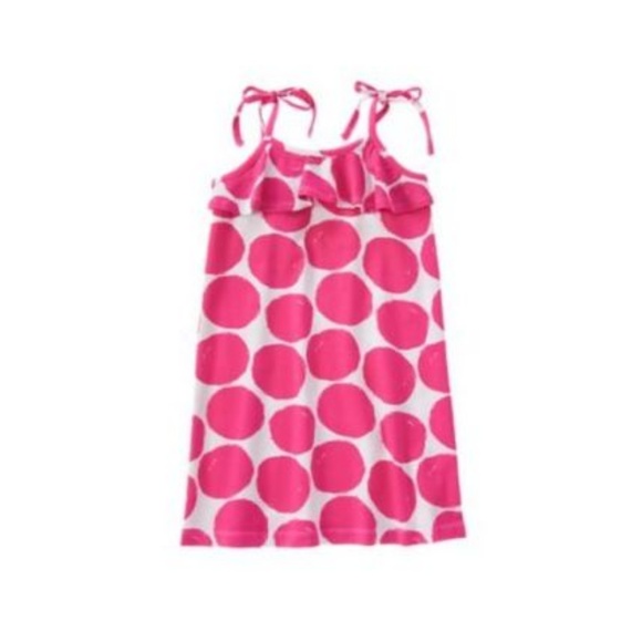 New GYMBOREE Daisy Park Retro Dots Shift Dress NWT - Picture 8 of 8